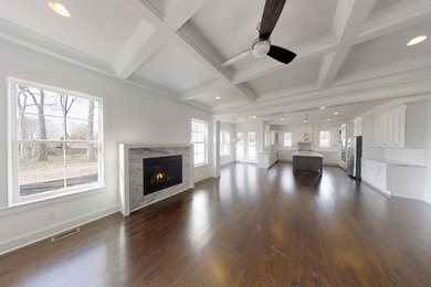 Example of a trendy kitchen design in DC Metro
