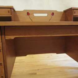 Custom Rosebud Desk - Desks And Hutches