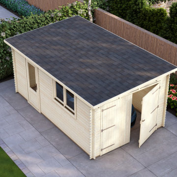 Log garages-Timber carports