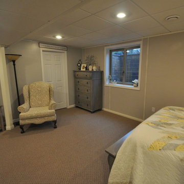 Basement Bedroom Suite & Master Bath Remodel, Fairlawn, OH