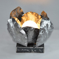 Lampe de table en métal - Lampe à Poser