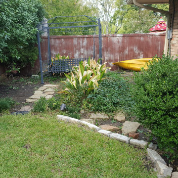 From Narrow Unused Yard to Stylish Outdoor Relaxation!