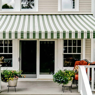 Retractable Fabric Awnings