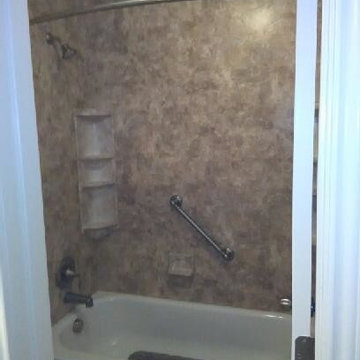 Before and After Shower July