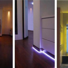 How to install an LED strip under a kitchen cabinet