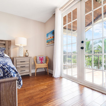 Cafe Brown Antiqued Wide Plank Strand Eucalyptus Flooring