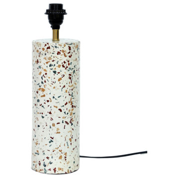 Terrazzo Cylinder Table Lamp