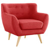 Gerald Accent Chair, Red