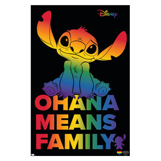 Trends International Disney Lilo And Stitch - Coffee Unframed Wall