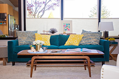 Inspiration for a contemporary living room in San Luis Obispo.
