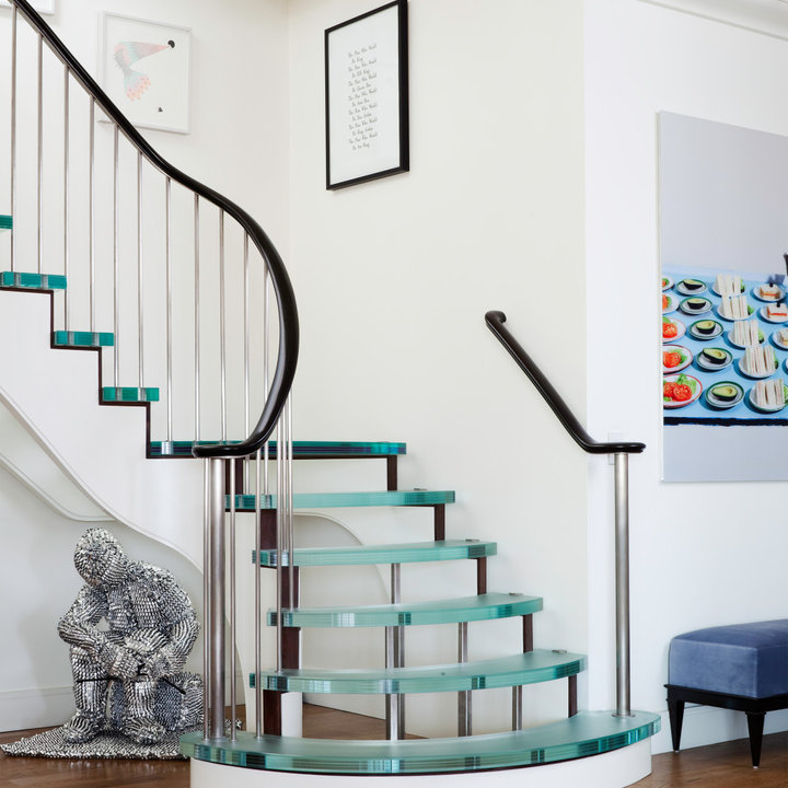 Image showcasing 75 Beautiful Glass Staircase Ideas & Designs - January 2026 | Houzz AU