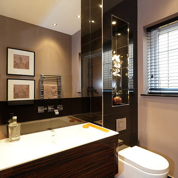 Kitchen, Bathrooms & Tiles for new build house at Gerrards Cross, London