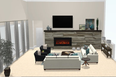 Woodlands TX, Living Room