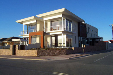 Modern exterior in Adelaide.