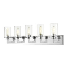 Z-LITE 462-5V-CH 5 Light Vanity, Chrome