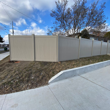 Vinyl Fence