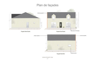 Plan de façades
