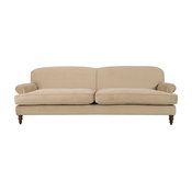 Dixon T-Cushion Sofa, Beige, 3-Seater