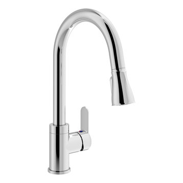 Symmons S-6710-PD-1.5 Identity 1.5 GPM 1 Hole Pull Down Kitchen - Polished