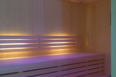 Mayfair London new sauna install