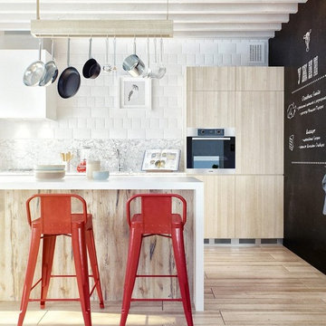 Nội thất căn hộ Penthouse phong cách Scandinavian