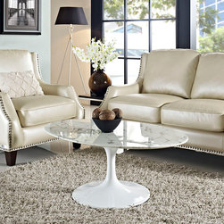 LIPPA-MARBLE COFFEE - Coffee Tables