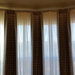 Custom Designed Draperies - Window Treatments