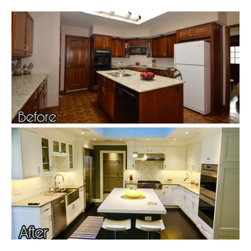 Summit, NJ Decora & Ultracraft Kitchen and Bathroom Transformation