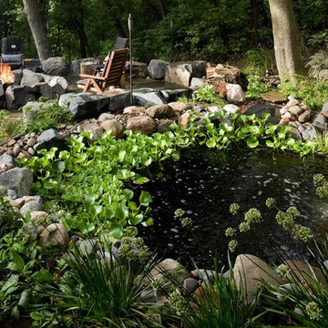 Backyard Forest Fishing Pond | Water Features