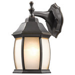 Z-Lite - Z-Lite T20-ORB-F Waterdown - 11.75" One Light Outdoor Wall Lantern - This outdoor wall mount fixture is a beautiful addWaterdown 11.75" One Oil Rubbed Bronze Se *UL: Suitable for wet locations Energy Star Qualified: n/a ADA Certified: n/a  *Number of Lights: Lamp: 1-*Wattage:100w Medium Base bulb(s) *Bulb Included:No *Bulb Type:Medium Base *Finish Type:Oil Rubbed Bronze
