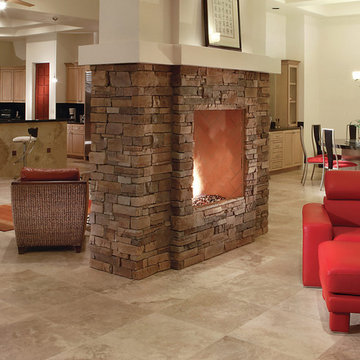 Two Way Fireplace