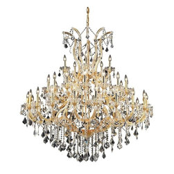 Elegant Lighting - Elegant Lighting 2800G52G/EC Chandelier Maria Theresa - Chandeliers