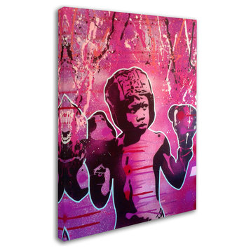 Abstract Graffiti 'Boxer Kid 2' Canvas Art, 18" x 24"
