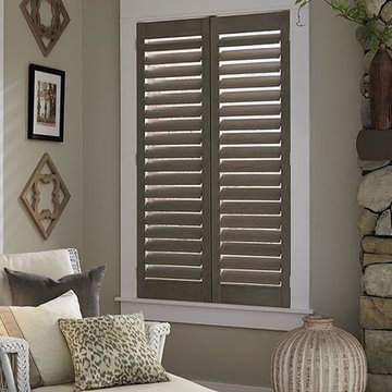 PLANTATION SHUTTERS - WINDOW SHUTTERS - Lafayette Woodland Harvest