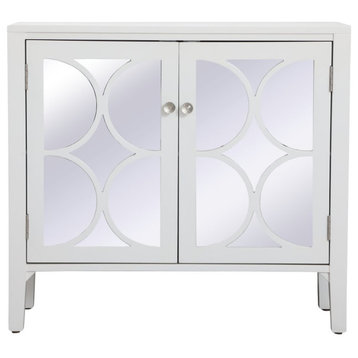 Elegant MF82002WH 36"Mirrored Cabinet, White