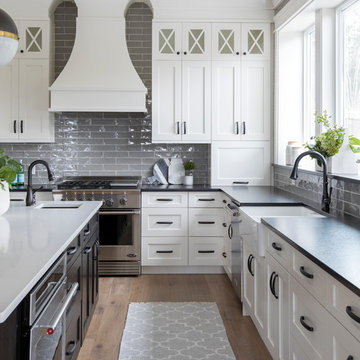 Maple Ridge Modern Country Home - Kitchen