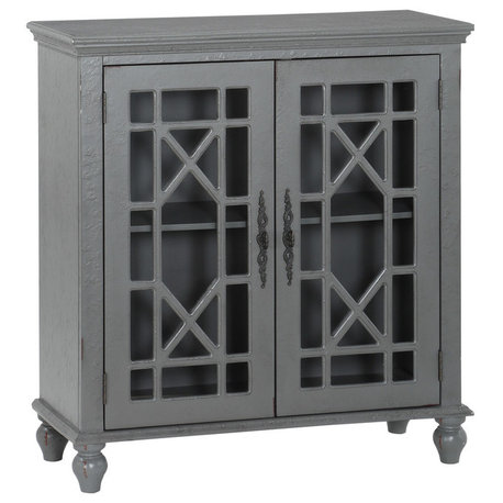 Alouette Accent Cabinet, Gray