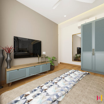 Scandinavian Themed GUEST BEDROOM Interior Design Project at The Promont Tata Ho