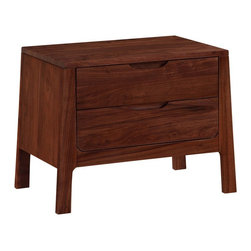 Cosmo 2 Drawers Night Stand - Nightstands And Bedside Tables