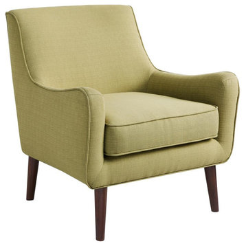 Madison Park Oxford Mid-Century Accent Chair, Mustard Yellow