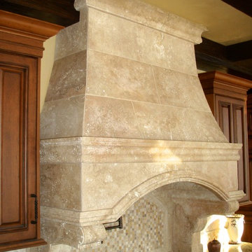 Custom Stone Kitchen Hoods