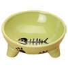Pet Feeding Supplies Ceramic Water, Raised, Cat or Dog Food Bowl, #06