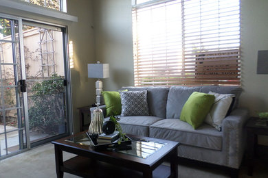 Trendy home design photo in San Diego