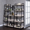 Acme Wendral Bookshelf 3-Tier Natural and Black