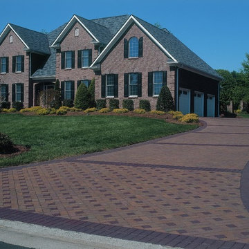 Driveways with Genuine Clay Pavers