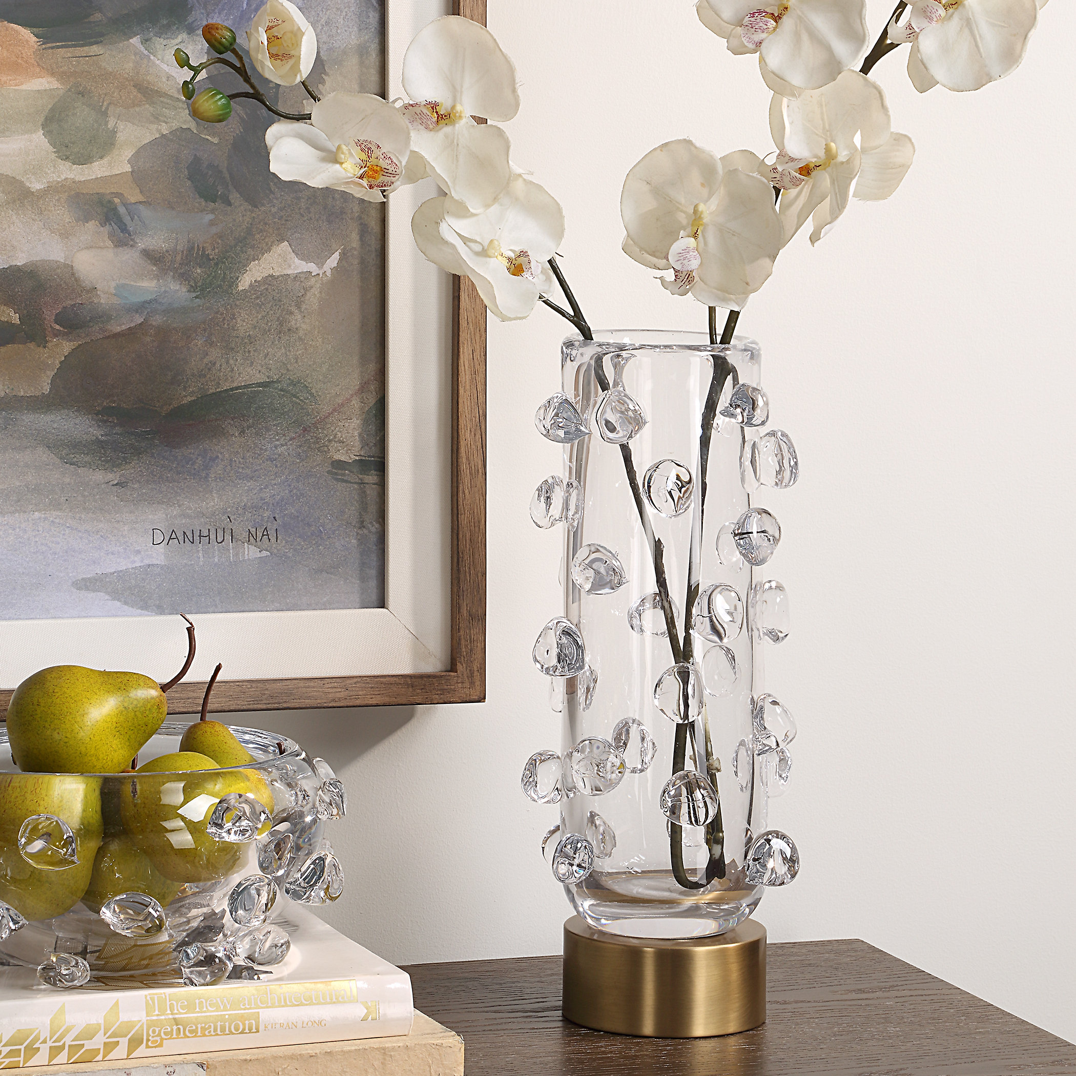 Uttermost Ripple Vase Uttermost Aura Clear Glass Vase - Contemporary - Vases - by Uttermost ...
