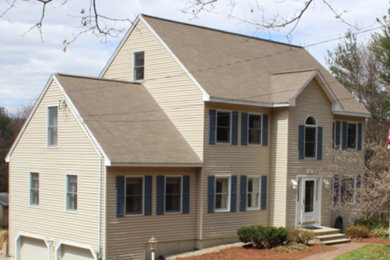Traditional exterior home idea in Manchester