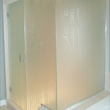 Shower doors installation
