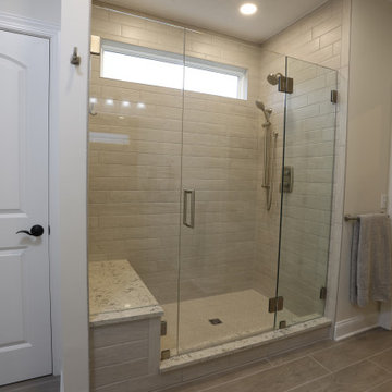 New bathroom, bedroom & closet for an owner's suite makeover