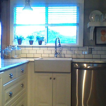 Lake Cottage Kitchen Remodel on a Budget